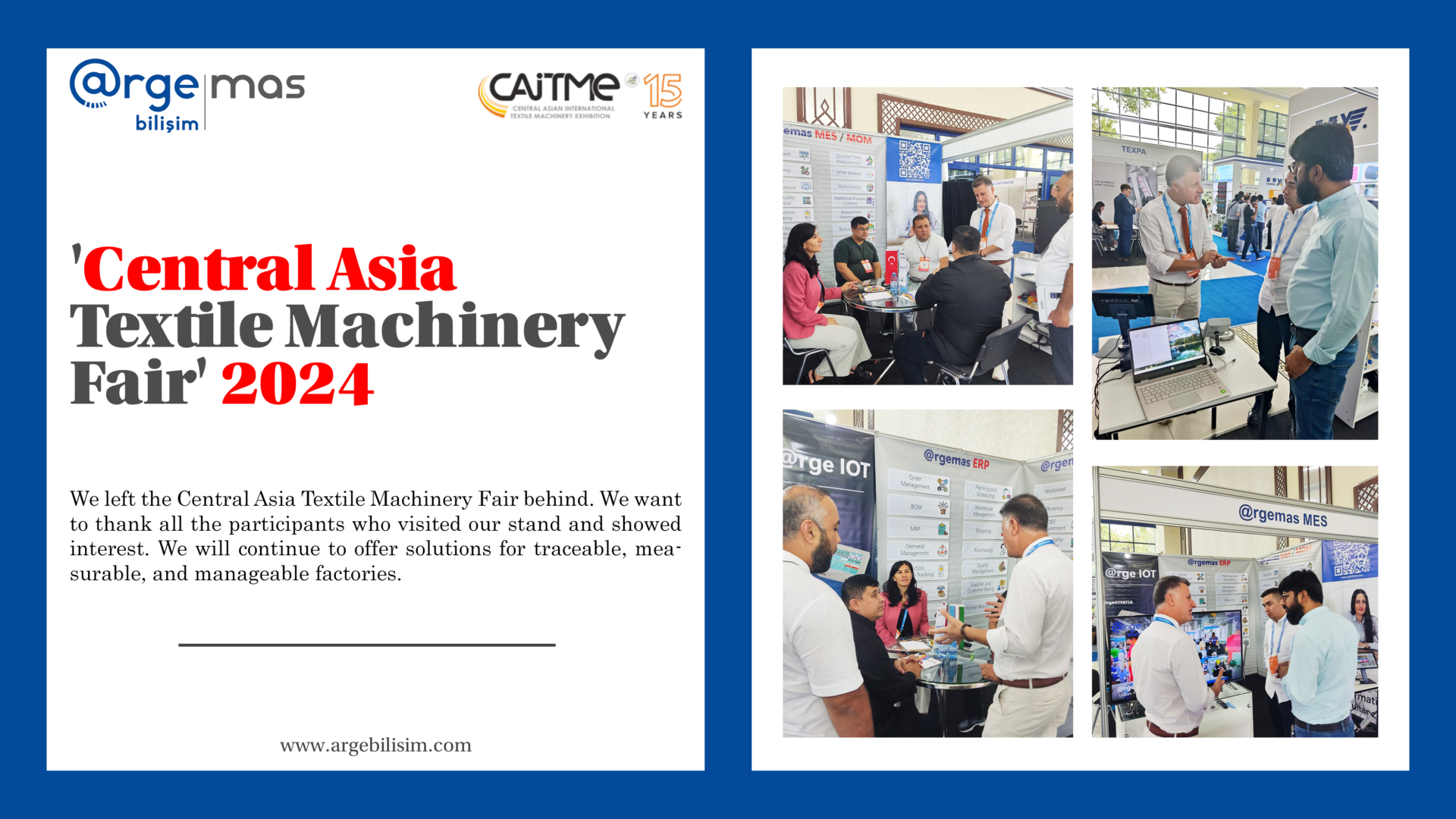 Central Asia Textile Machinery Fair 2024